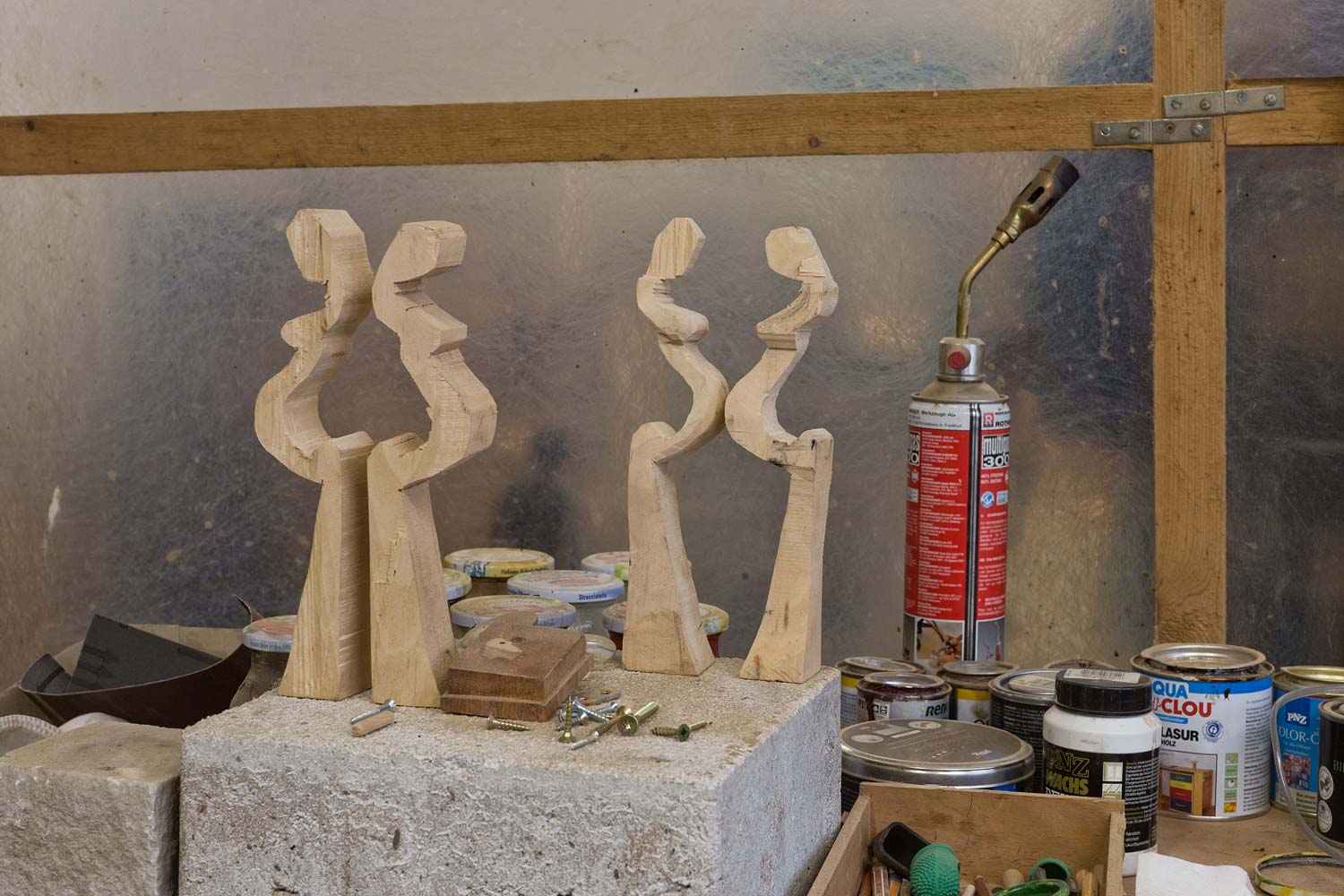 Skulpturen